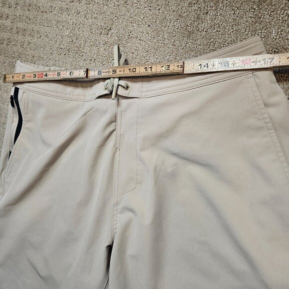 Ten Thousand The Foundation Short 34×7” Men’s SZ Large Training Shorts Tan Lined - Picture 9 of 11